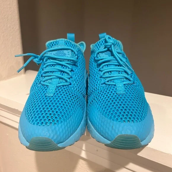 Nike Air Huarache Run Ultra BR Women's 833292-400 Gamma Blue Rare Size 7 - Picture 7 of 9